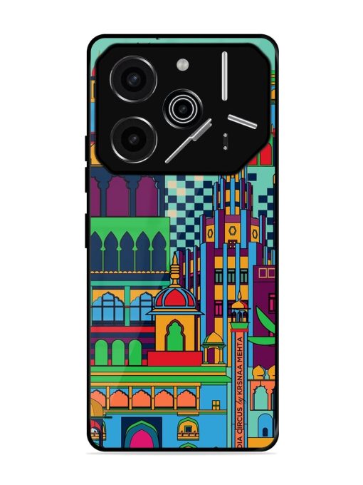 Indian Tapestry Glossy Soft Edge Case for Tecno Pova 6 Pro (5G)