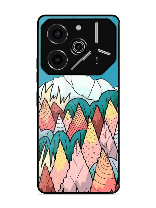 Mountain Dreamscape Glossy Soft Edge Case for Tecno Pova 6 Pro (5G)