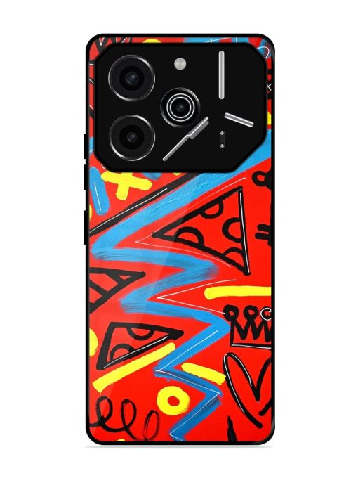 Groovy Garden Glossy Soft Edge Case for Tecno Pova 6 Pro (5G)