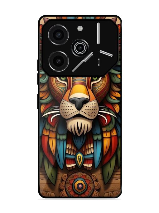 Aztec Majesty Glossy Soft Edge Case for Tecno Pova 6 Pro (5G)
