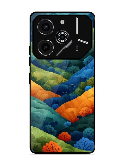 Serene Summits Glossy Soft Edge Case for Tecno Pova 6 Pro (5G)