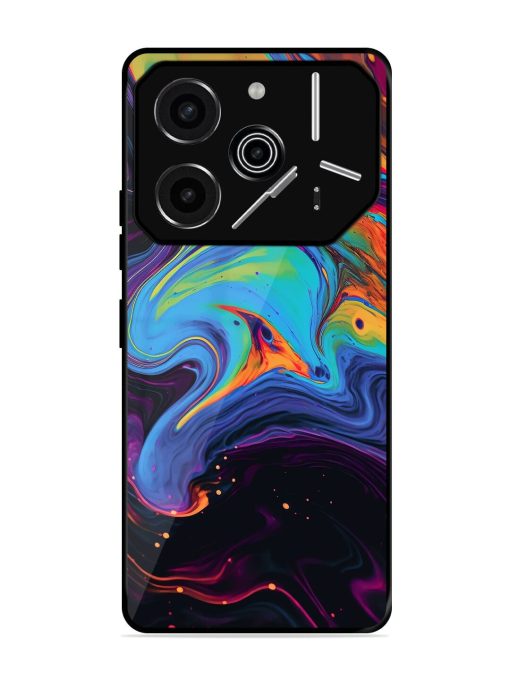 Liquid Dreamscape Glossy Soft Edge Case for Tecno Pova 6 Pro (5G)