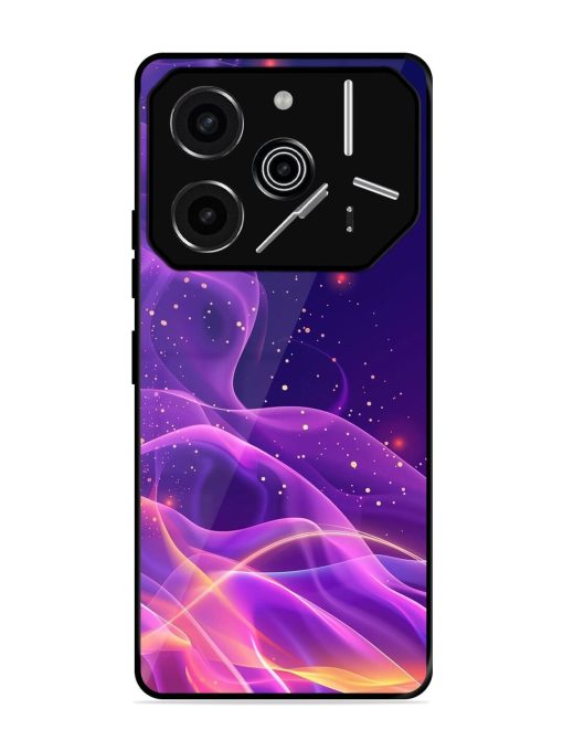 Cosmic Currents Glossy Soft Edge Case for Tecno Pova 6 Pro (5G)