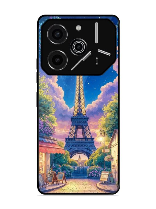 Twilight In Paris Glossy Soft Edge Case for Tecno Pova 6 Pro (5G)