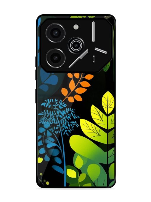 Midnight Garden Glossy Soft Edge Case for Tecno Pova 6 Pro (5G)