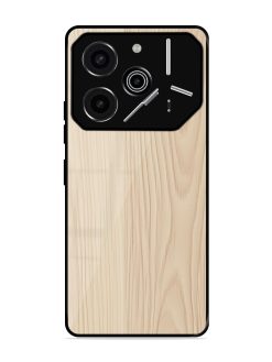 Textured Timber Glossy Soft Edge Case for Tecno Pova 6 Pro (5G)