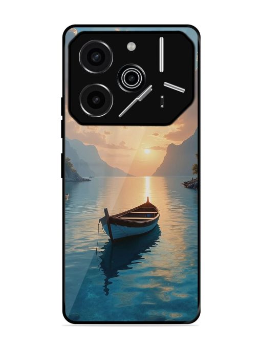 Serene Sunset Glossy Soft Edge Case for Tecno Pova 6 Pro (5G)