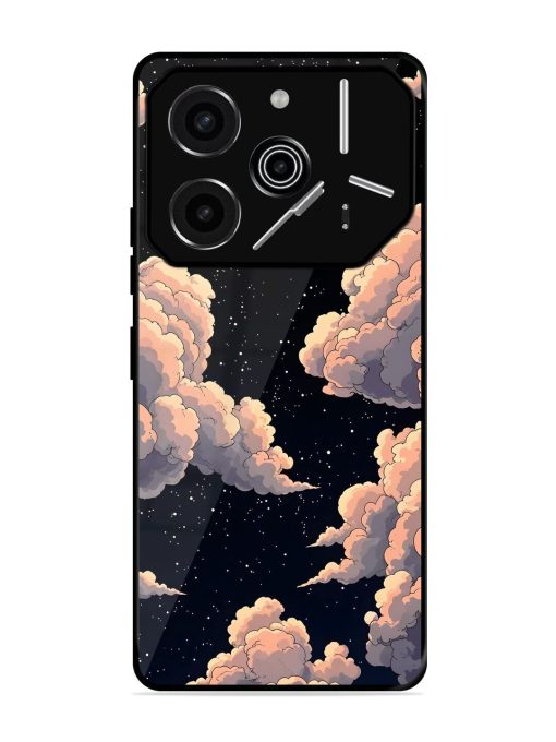 Starry Night Dreams Glossy Soft Edge Case for Tecno Pova 6 Pro (5G)