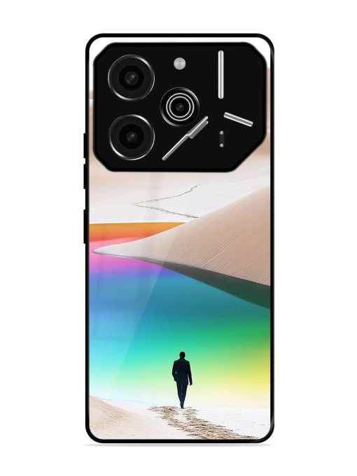 Desert Dreams Glossy Soft Edge Case for Tecno Pova 6 Pro (5G)
