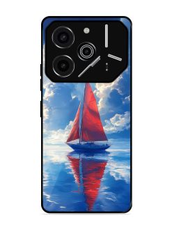 Crimson Sails Glossy Soft Edge Case for Tecno Pova 6 Pro (5G)