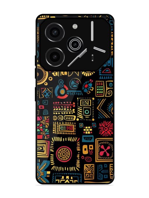 Tribal Tapestry Glossy Soft Edge Case for Tecno Pova 6 Pro (5G)