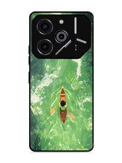 Solitude On The River Glossy Soft Edge Case for Tecno Pova 6 Pro (5G)