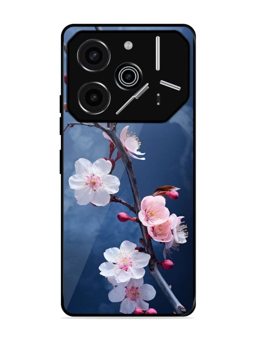 Delicate Blossoms Glossy Soft Edge Case for Tecno Pova 6 Pro (5G)
