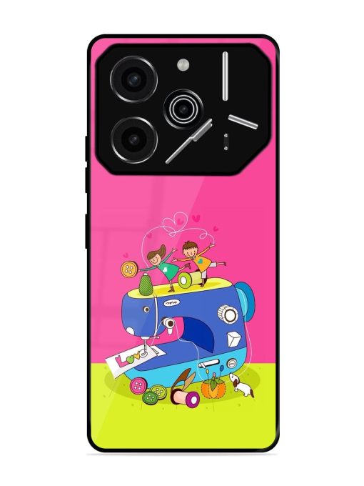 Sew Cute Glossy Soft Edge Case for Tecno Pova 6 Pro (5G)