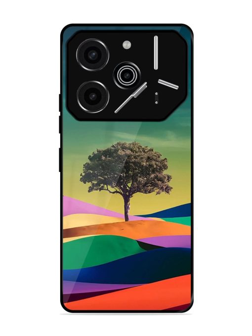 Rainbow'S Lone Sentinel Glossy Soft Edge Case for Tecno Pova 6 Pro (5G)