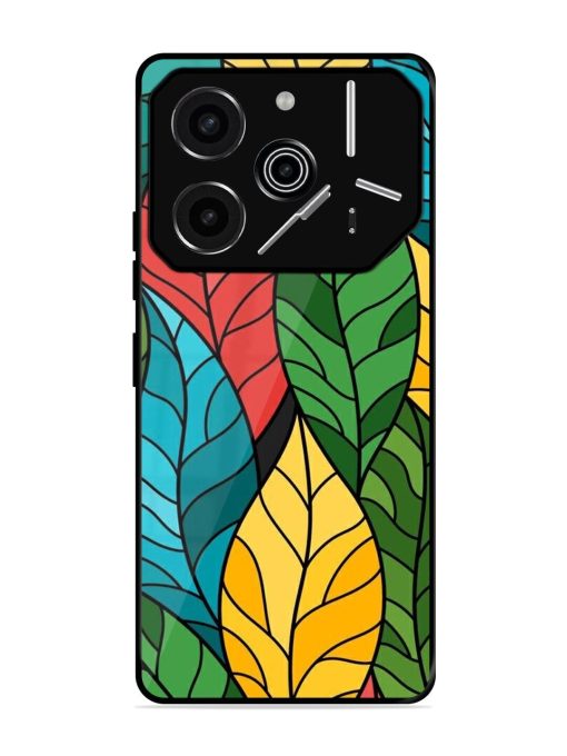 Foliage Fiesta Glossy Soft Edge Case for Tecno Pova 6 Pro (5G)