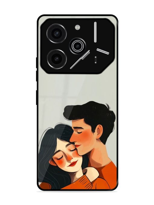 Craft Couples Glossy Soft Edge Case for Tecno Pova 6 Pro (5G)