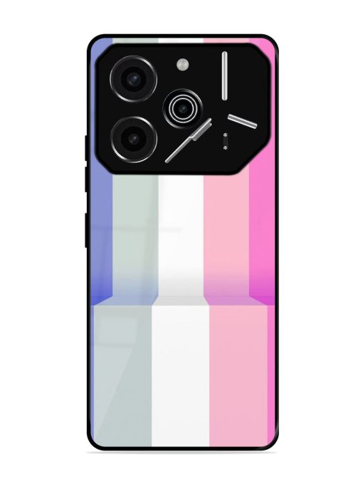 Pastel Palette Glossy Soft Edge Case for Tecno Pova 6 Pro (5G)