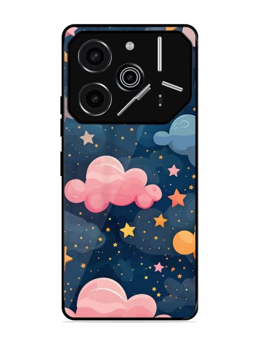 Twinkling Dreams Glossy Soft Edge Case for Tecno Pova 6 Pro (5G)