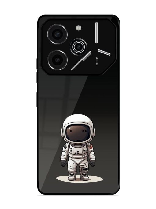 Neon Astronaut Glossy Soft Edge Case for Tecno Pova 6 Pro (5G)