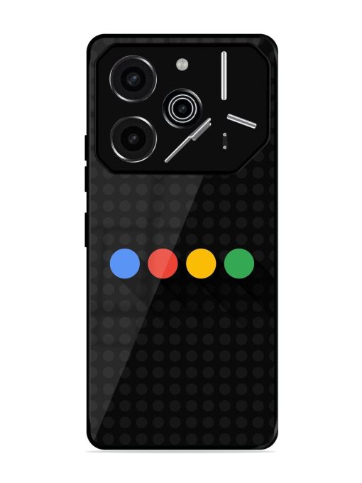 Google Dots Glossy Soft Edge Case for Tecno Pova 6 Pro (5G)