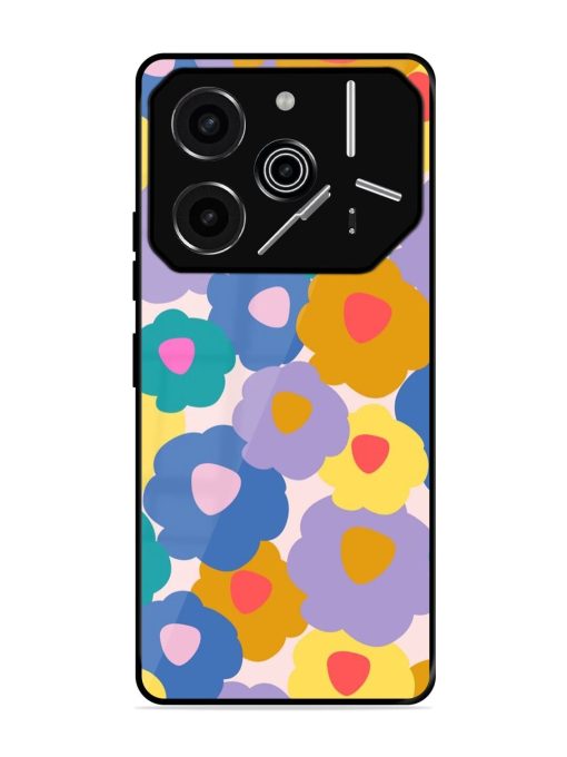 Flower Power Glossy Soft Edge Case for Tecno Pova 6 Pro (5G)