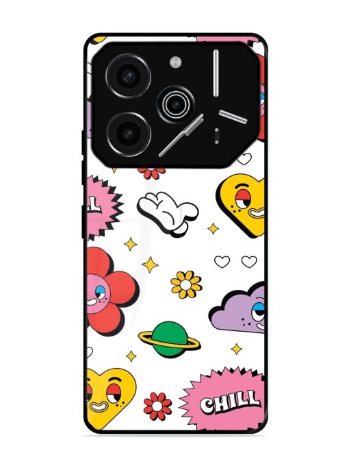 Whimsical Wonderland Glossy Soft Edge Case for Tecno Pova 6 Pro (5G)