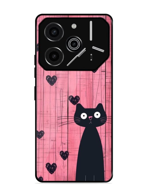 Feline Valentine'S Day Glossy Soft Edge Case for Tecno Pova 6 Pro (5G)