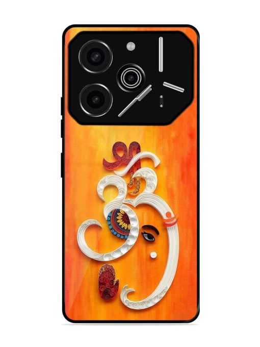 Ganesha In Quilling Art Glossy Soft Edge Case for Tecno Pova 6 Pro (5G)