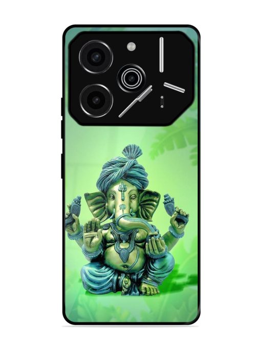 Ganesha, The Remover Of Obstacles Glossy Soft Edge Case for Tecno Pova 6 Pro (5G)