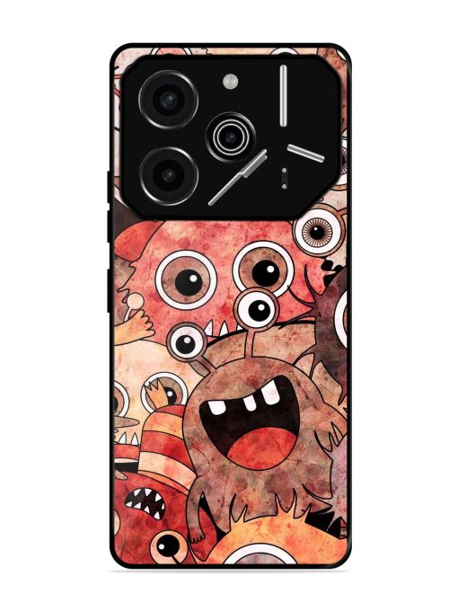 Monster Mash Glossy Soft Edge Case for Tecno Pova 6 Pro (5G)