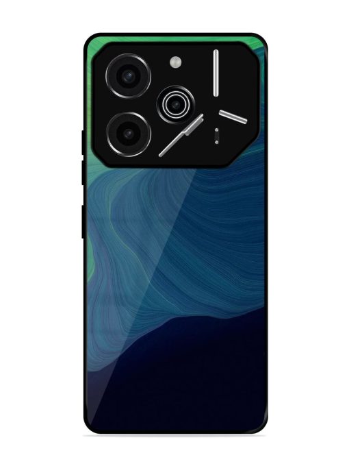 Oceanic Dreams Glossy Soft Edge Case for Tecno Pova 6 Pro (5G)