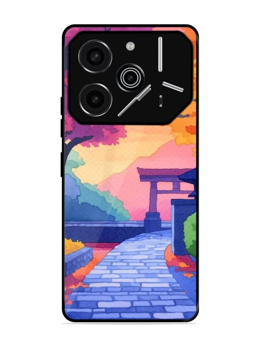 Autumnal Serenity Glossy Soft Edge Case for Tecno Pova 6 Pro (5G)