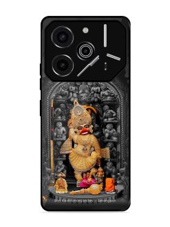 Shri Kashtabhanjandev Glossy Soft Edge Case for Tecno Pova 6 Pro (5G)