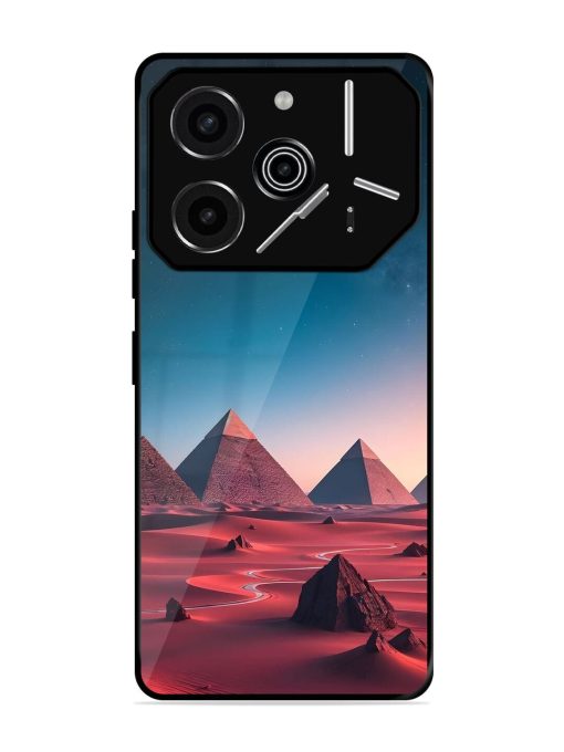 Ancient Wonders Sky Glossy Soft Edge Case for Tecno Pova 6 Pro (5G)