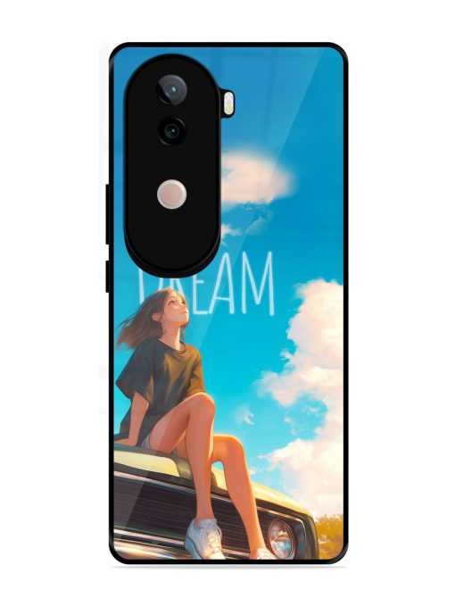 Girly Dream Art Glossy Soft Edge Case for Vivo V40E (5G)