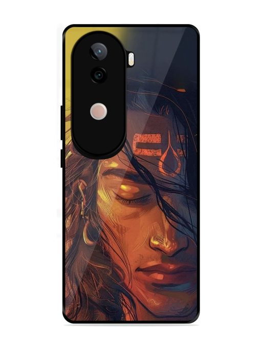 Tranquil Shiva Glossy Soft Edge Case for Vivo V40E (5G)