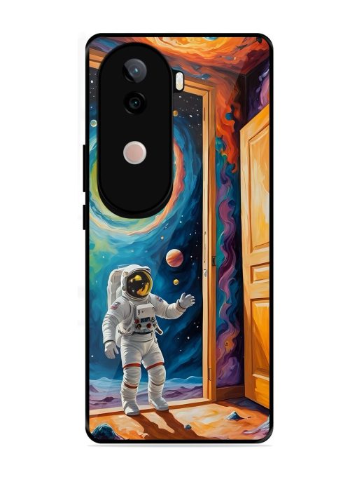 Artistic Space Glossy Soft Edge Case for Vivo V40E (5G)
