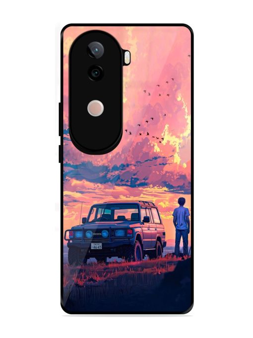 Solitude'S Horizon Glossy Soft Edge Case for Vivo V40E (5G)
