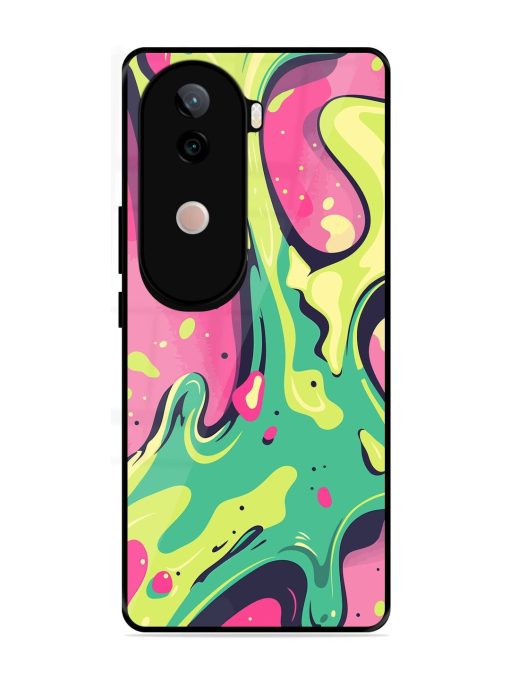 Gooey Grooves Glossy Soft Edge Case for Vivo V40E (5G)