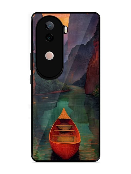 Serene Passage Glossy Soft Edge Case for Vivo V40E (5G)