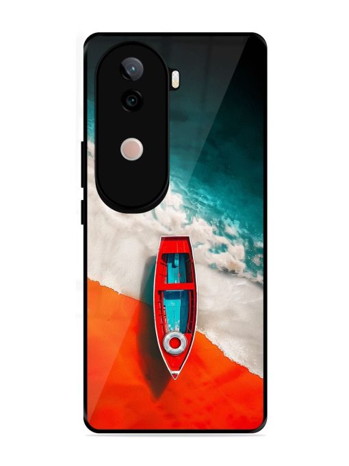 Crimson Tide Glossy Soft Edge Case for Vivo V40E (5G)