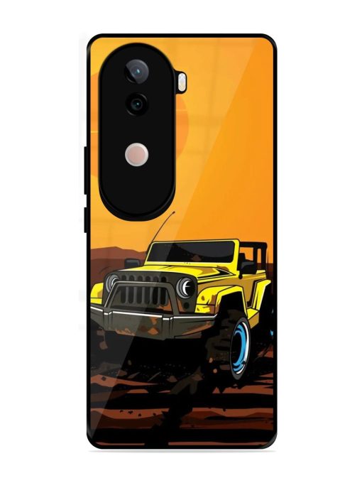 Sunset Cruise Glossy Soft Edge Case for Vivo V40E (5G)