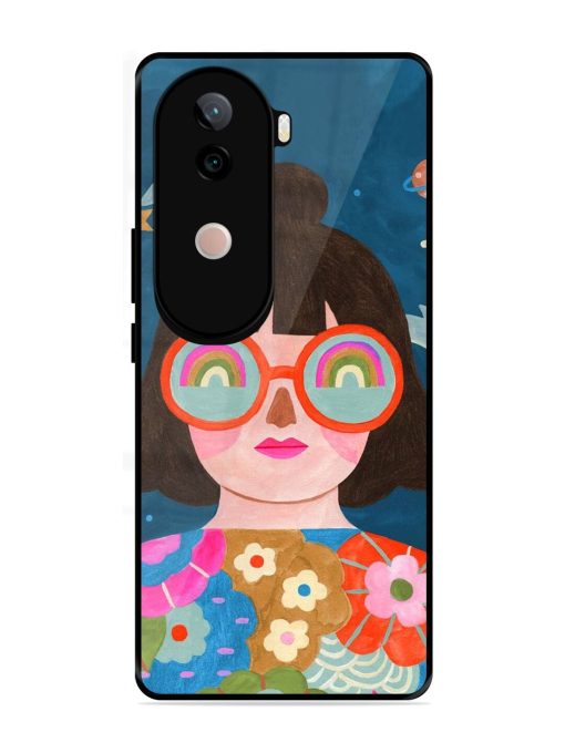 Dreamscape Vision Glossy Soft Edge Case for Vivo V40E (5G)