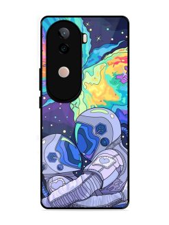 Cosmic Love Glossy Soft Edge Case for Vivo V40E (5G)