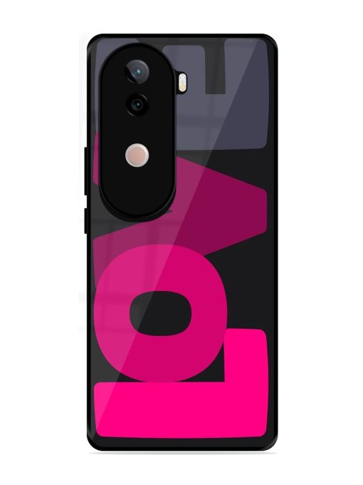 Pixelated Pastel Glossy Soft Edge Case for Vivo V40E (5G)