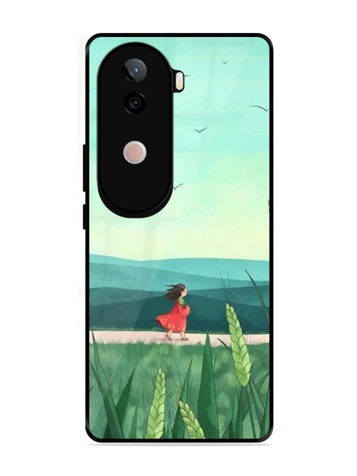 Solitude'S Serenity Glossy Soft Edge Case for Vivo V40E (5G)