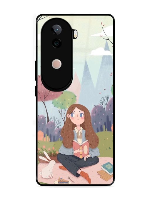 The Bookish Escape Glossy Soft Edge Case for Vivo V40E (5G)