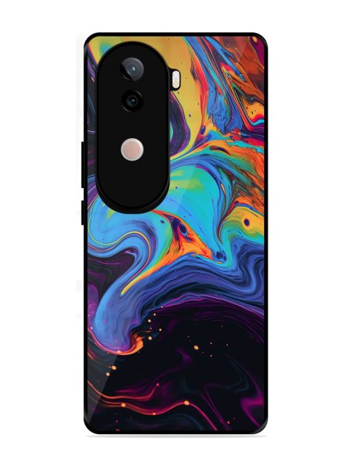 Liquid Dreamscape Glossy Soft Edge Case for Vivo V40E (5G)