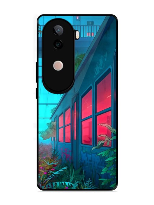 Urban Jungle Glossy Soft Edge Case for Vivo V40E (5G)